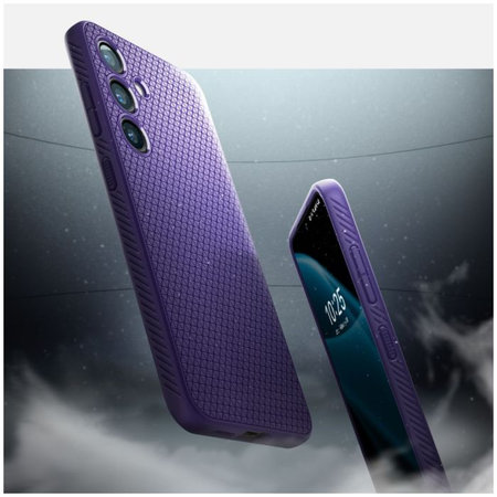 Spigen - Maska Liquid Air za Samsung Galaxy S24, Deep Purple