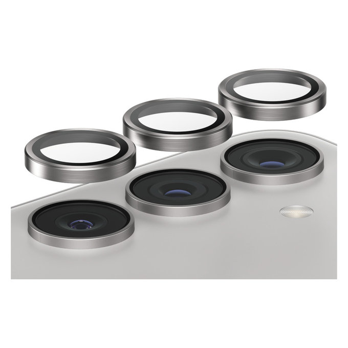 Zaštita objektiva kamere Hoops za Samsung Galaxy S24/S23/S23+, Siva, PanzerGlass