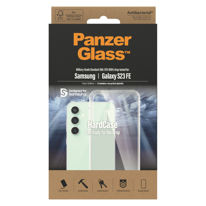 Maska HardCase AB za Samsung Galaxy S23 FE, Prozirna, PanzerGlass