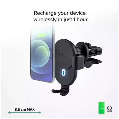 SBS - Auto Držač Gravity s bežičnim punjenjem, 10W, crno