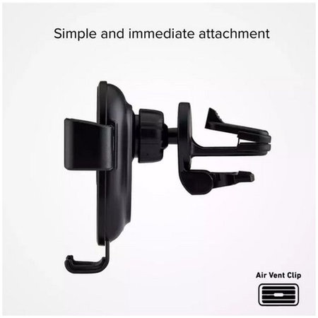 SBS - Auto Držač Gravity s bežičnim punjenjem, 10W, crno