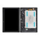 Lenovo TAB 2 A10-70 - LCD zaslon + zaslon osjetljiv na dodir + okvir (Black) TFT