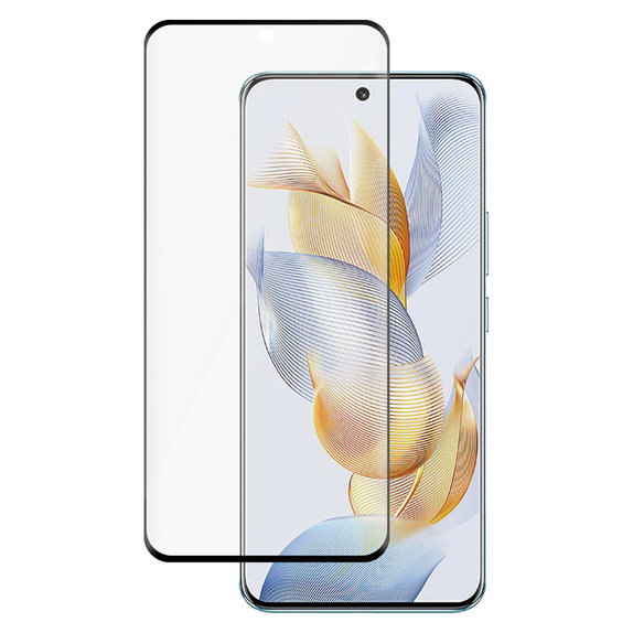 Kaljeno staklo UWF za Honor 90, Crna, SAFE by PanzerGlass