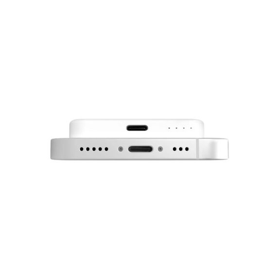 PURO - MagSafe PowerBank 4200 mAh 5W, USB-C, bijela