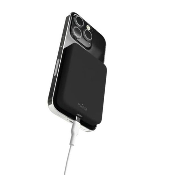 PURO - MagSafe PowerBank 4200 mAh 5W, USB-C, crna