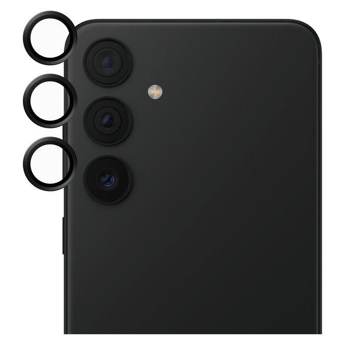Zaštita objektiva kamere za Samsung Galaxy S24+, Crna, SAFE by PanzerGlass