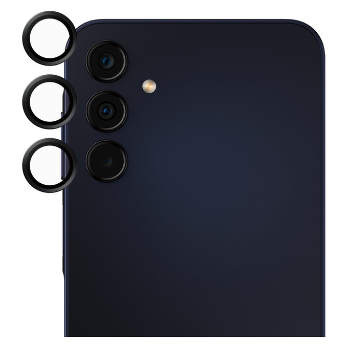 Zaštita objektiva kamere za Samsung Galaxy A15/A15 5G, Crna, SAFE by PanzerGlass