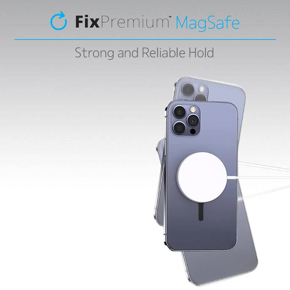 FixPremium - Magnet za MagSafe, srebro