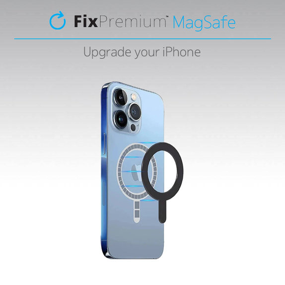 FixPremium - Magnet za MagSafe Ultra, srebro