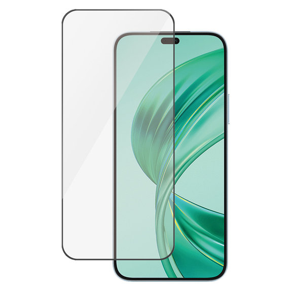 Kaljeno staklo UWF za Honor 90 Smart, Crna, PanzerGlass