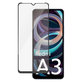 Kaljeno staklo UWF AB za Xiaomi Redmi A3, Čierne, PanzerGlass