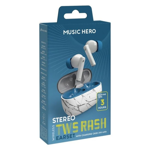 Music Hero - Bežične Slušalice TWS RASH, fantasy blue