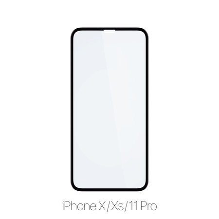 FixPremium FullCover Glass - Kaljeno staklo za iPhone X, XS & 11 Pro (10 Pack)