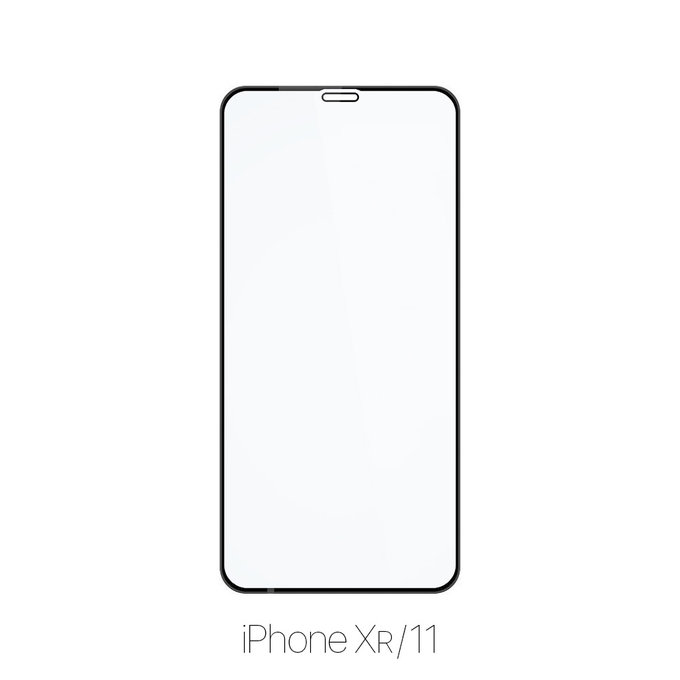 FixPremium FullCover Glass - Kaljeno staklo za iPhone XR & 11 (10 Pack)