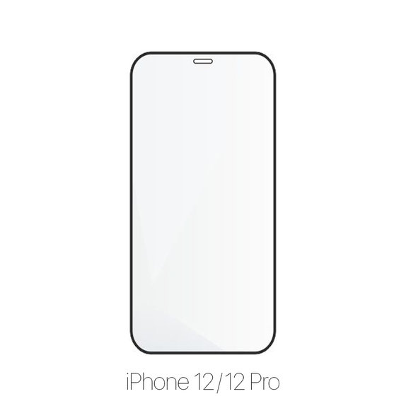 FixPremium FullCover Glass - Kaljeno staklo za iPhone 12 & 12 Pro (10 Pack)
