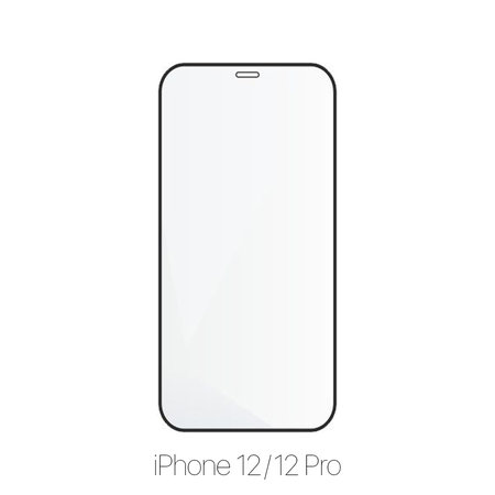 FixPremium FullCover Glass - Kaljeno staklo za iPhone 12 & 12 Pro (10 Pack)