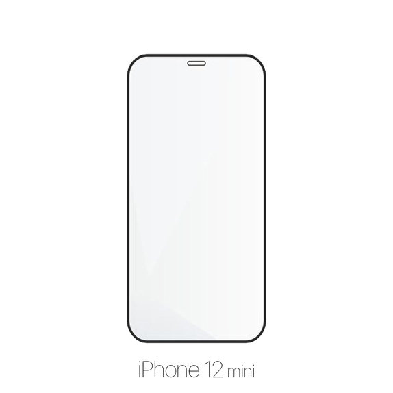 FixPremium FullCover Glass - Kaljeno staklo za iPhone 12 mini (10 Pack)