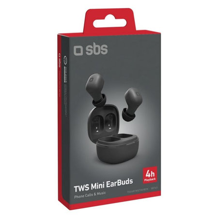 SBS - Bežične Slušalice TWS Mini, crno