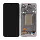 Samsung Galaxy A55 A556B - LCD zaslon + zaslon osjetljiv na dodir + okvir (Awesome Lilac) - GH82-34305C Genuine Service Pack