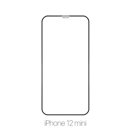 FixPremium FullCover Glass - Kaljeno staklo za iPhone 12 mini