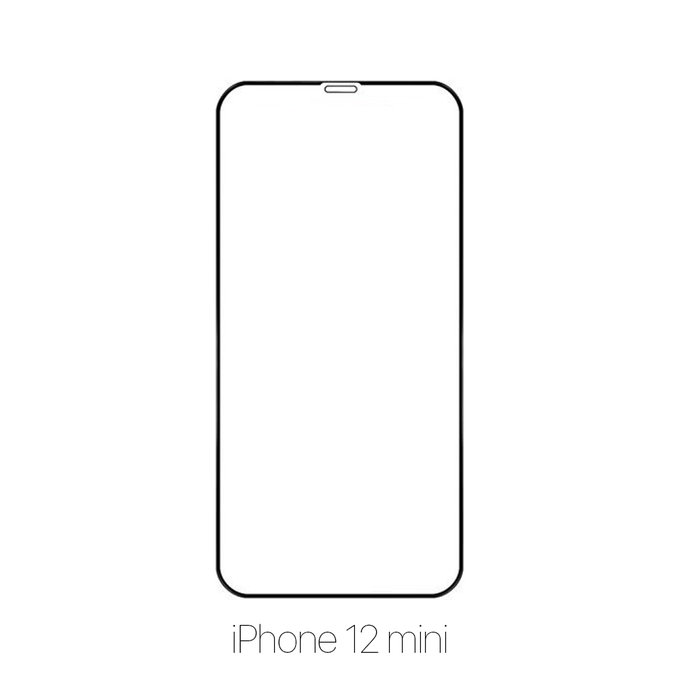 FixPremium FullCover Glass - Kaljeno staklo za iPhone 12 mini