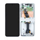 Samsung Galaxy Z Flip 6 F741B - LCD zaslon + zaslon osjetljiv na dodir + okvir (White) - GH82-35014F Genuine Service Pack