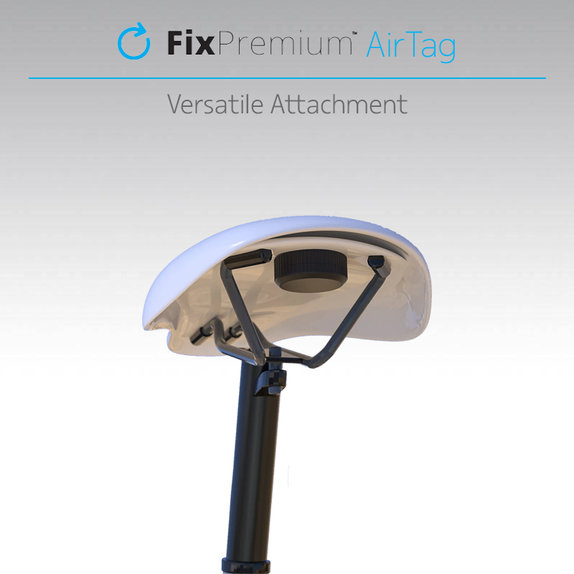 FixPremium - Zaštitna maska ​​za AirTag, crna