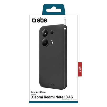 SBS - Maska Instinct za Xiaomi Redmi 13 4G, crna