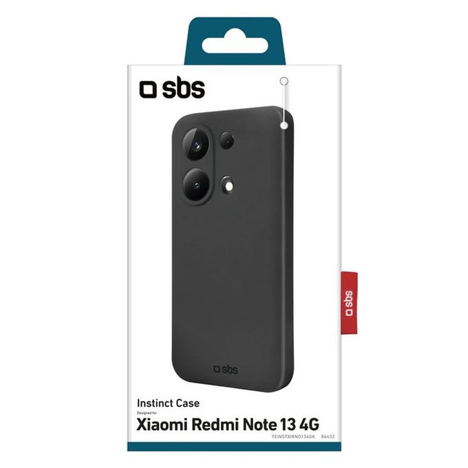 SBS - Maska Instinct za Xiaomi Redmi 13 4G, crna