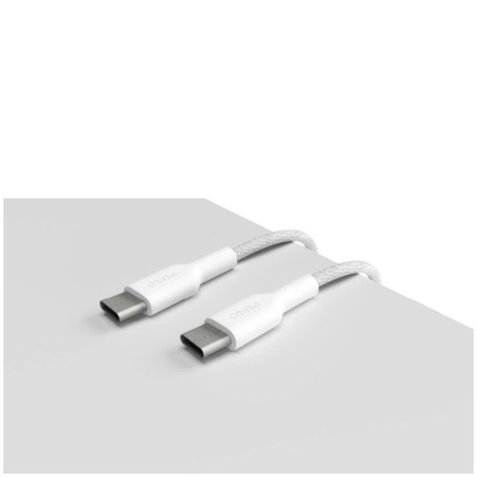 PURO - USB-C Kabel / USB-C, 240W, Fabrik FABK4, 2 m, bijela