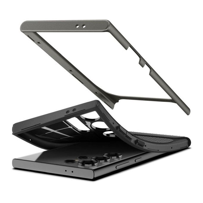 Spigen - Maska Neo Hybrid za Samsung Galaxy S24 Ultra, Gunmetal