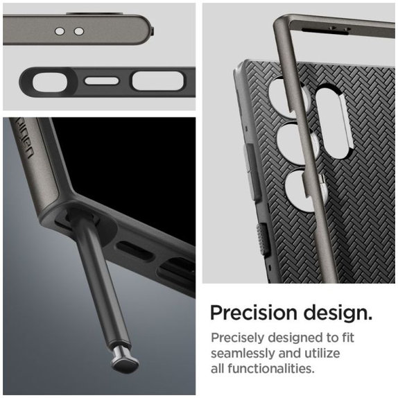 Spigen - Maska Neo Hybrid za Samsung Galaxy S24 Ultra, Gunmetal