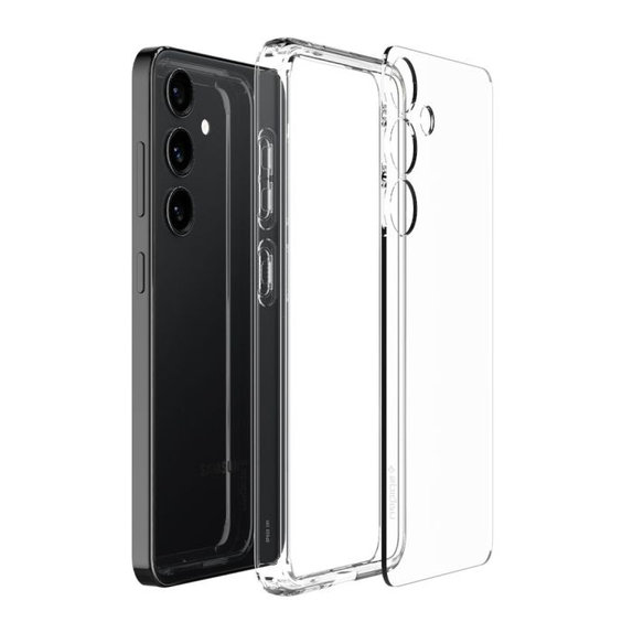 Spigen - Maska Ultra Hybrid za Samsung Galaxy S24 Plus, Crystal Clear