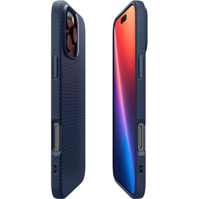 Spigen - Maska Liquid Air za iPhone 16 Pro Max, navy blue