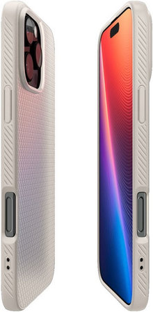Spigen - Maska Liquid Air za iPhone 16 Pro Max, natural titanium