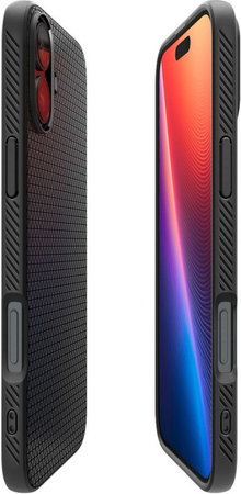 Spigen - Maska Liquid Air za iPhone 16 Plus, matte black