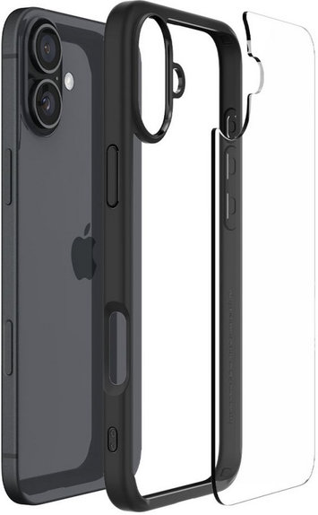 Spigen - Maska Ultra Hybrid za iPhone 16 Plus, matte black