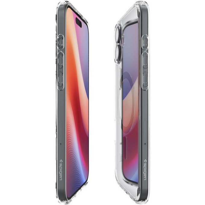 Spigen - Maska Ultra Hybrid z MagSafe za iPhone 16 Plus, crna