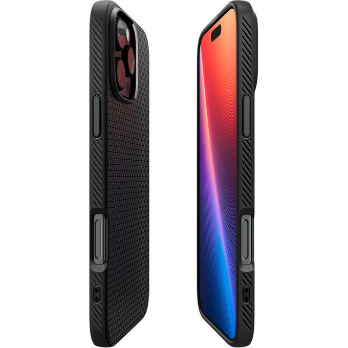 Spigen - Maska Liquid Air za iPhone 16 Pro, matte black