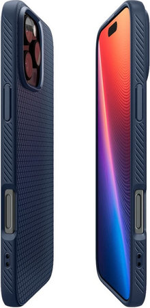 Spigen - Maska Liquid Air za iPhone 16 Pro, navy blue