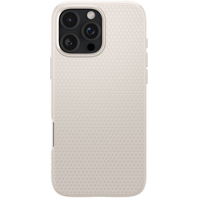 Spigen - Maska Liquid Air za iPhone 16 Pro, natural titanium