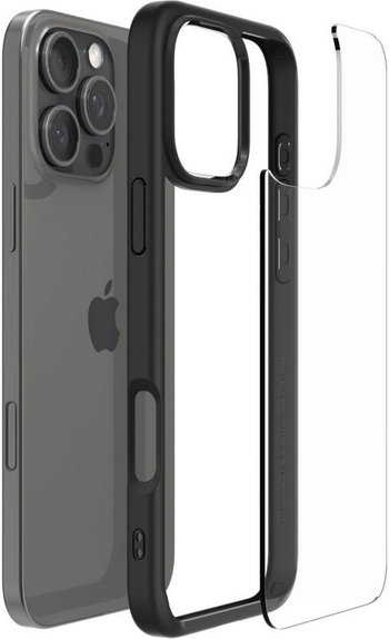 Spigen - Maska Ultra Hybrid za iPhone 16 Pro, matte black