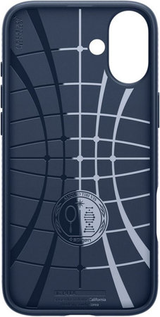 Spigen - Maska Liquid Air za iPhone 16, navy blue