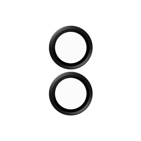 PanzerGlass - Zaštitni poklopac za objektiv kamere Hoops Ceramic za iPhone 16 a 16 Plus, crno