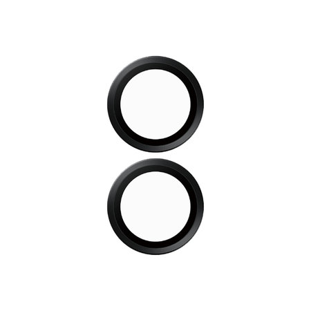 PanzerGlass - Zaštitni poklopac za objektiv kamere Hoops za iPhone 16 a 16 Plus, crno