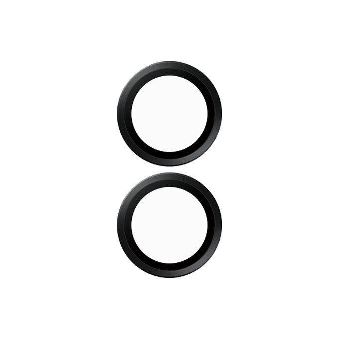 PanzerGlass - Zaštitni poklopac za objektiv kamere Hoops za iPhone 16 a 16 Plus, crno