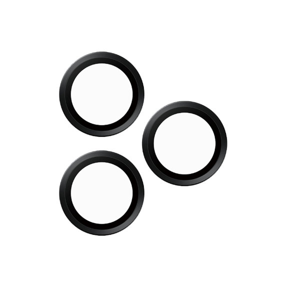 PanzerGlass - Zaštitni poklopac za objektiv kamere Hoops za iPhone 16 Pro a 16 Pro Max, crno