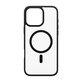 Maska HardCase s MagSafe za iPhone 16 Pro Max, crna, PanzerGlass