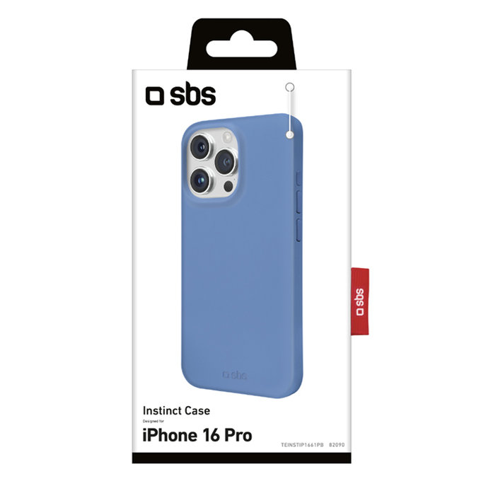 SBS - Maska Instinct za iPhone 16 Pro, plava