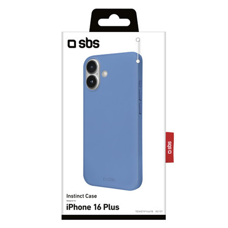 SBS - Maska Instinct za iPhone 16 Plus, plava